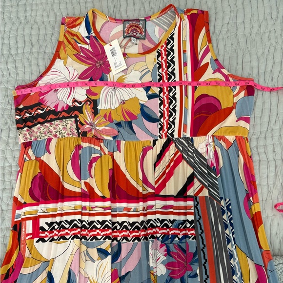 Johnny Was RACHEL MAY EASY FIT TANK DRESS, 2X - Picture 6 of 9